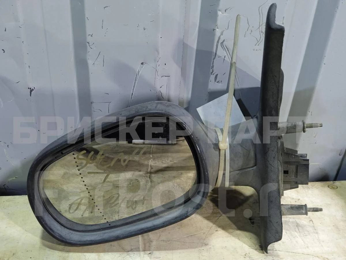 Зеркало левое электрическое Рено Сценик I (JA) рестайлинг