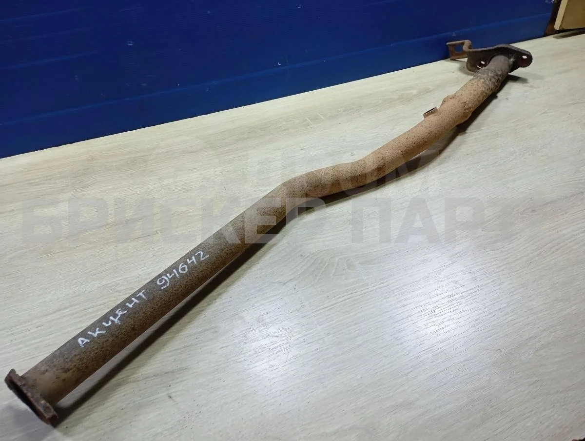 Выпускная, приемная труба Хендай Акцент 2  ТагАЗ