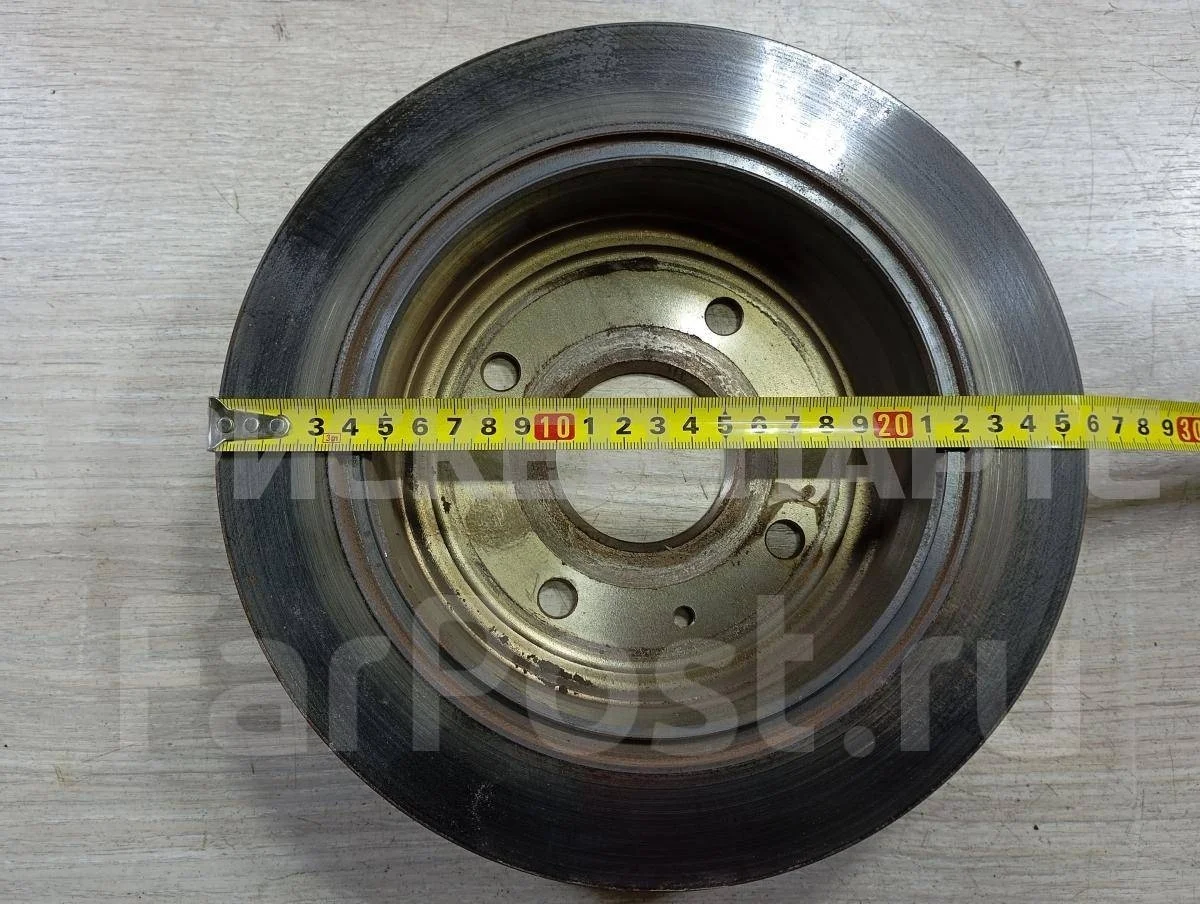 Диск тормозной зад Шевроле Лачетти J200