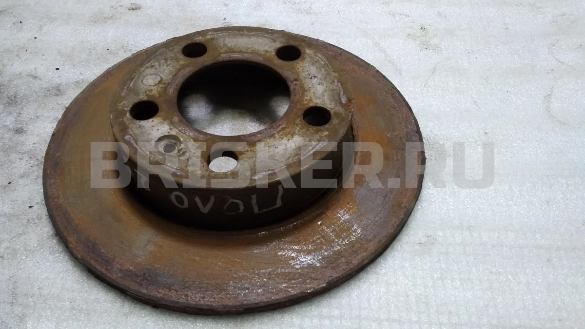 Диск тормозной зад Фольксваген Поло Mk5 Седан