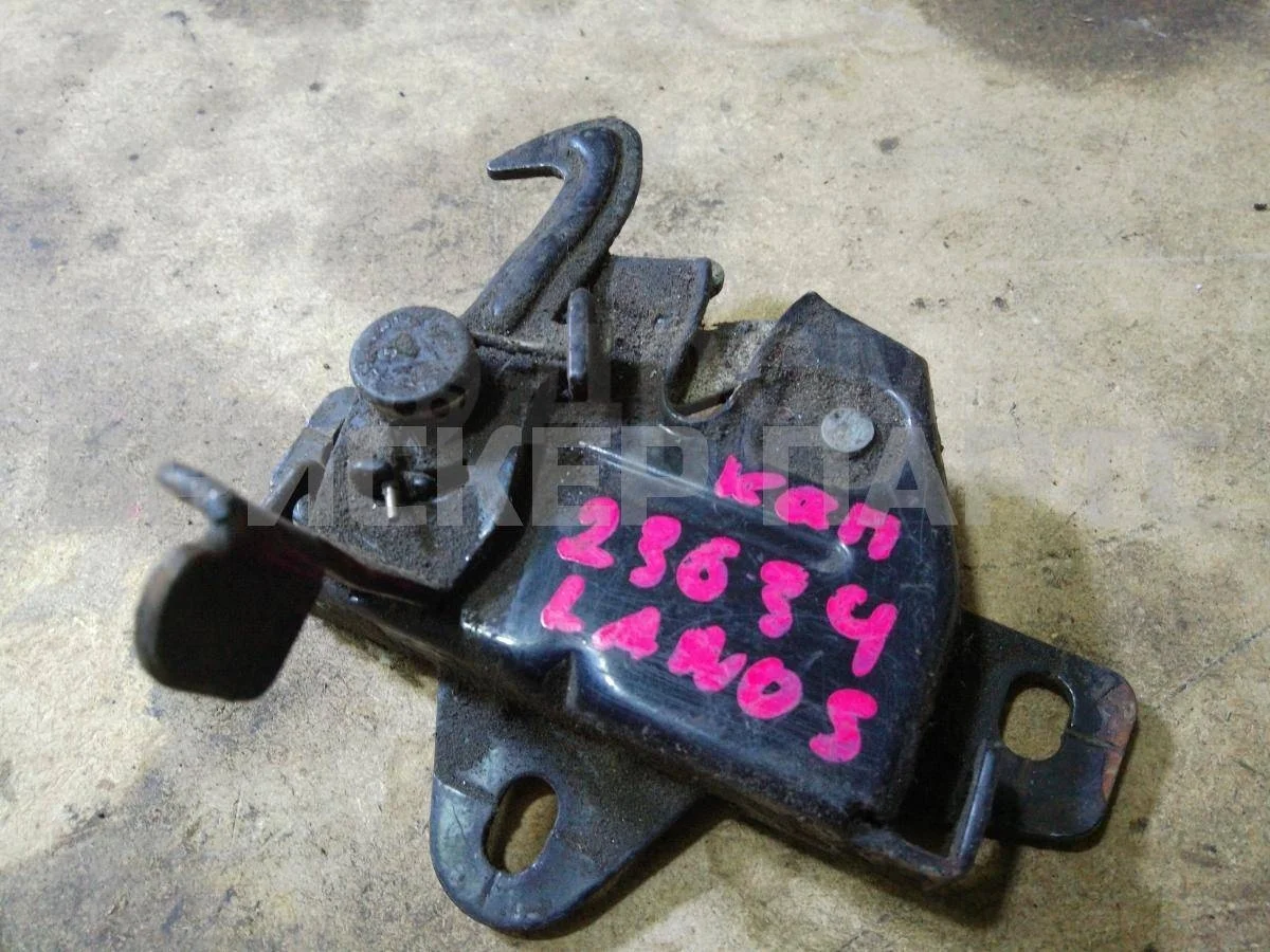 Замок капота Шевроле Ланос