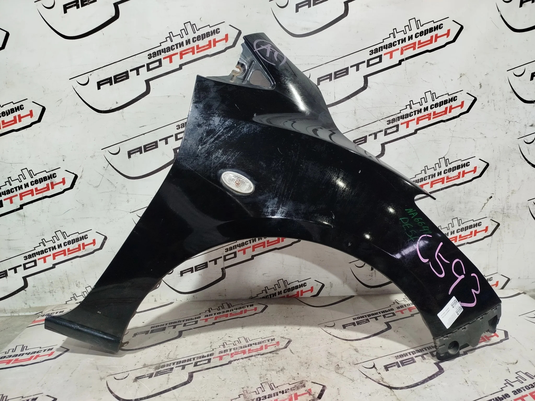 КРЫЛО MAZDA D01G52111B ПЕРЕД ПРАВО черный, A3F NA6642