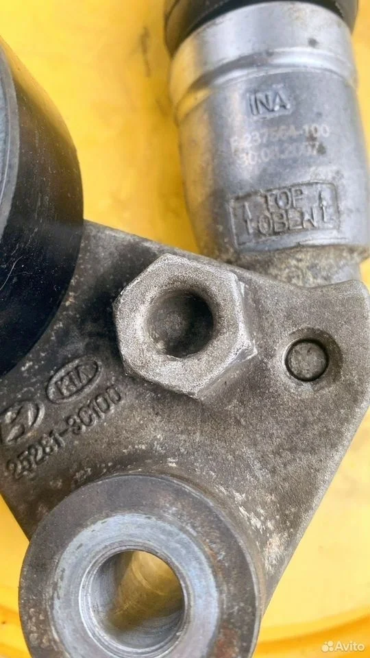 Натяжитель приводного ремня хендай санта фе 3,3