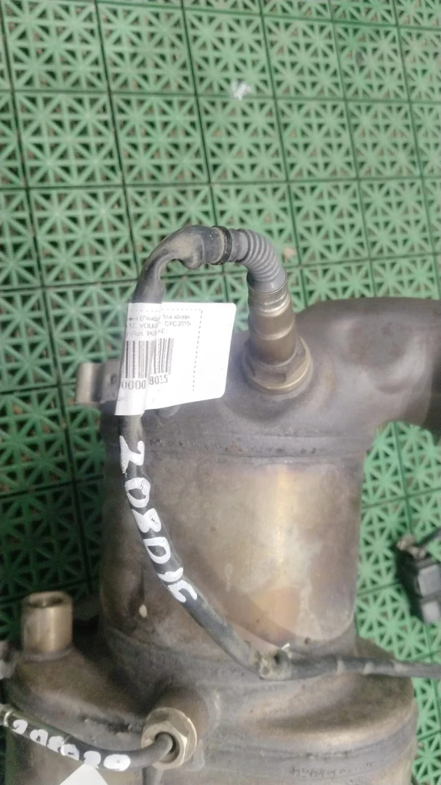 Датчик кислородный (Лямбда-зонд) 5ти контак AUDI A3, SKODA 1Z, VOLKSWAGEN CFC 2010- перед чёрный б/у A3(2004-2013);OCTAVIA 1Z(2004-2012);GOLF 5(2004-2009);PASSAT B6(2005-2010)