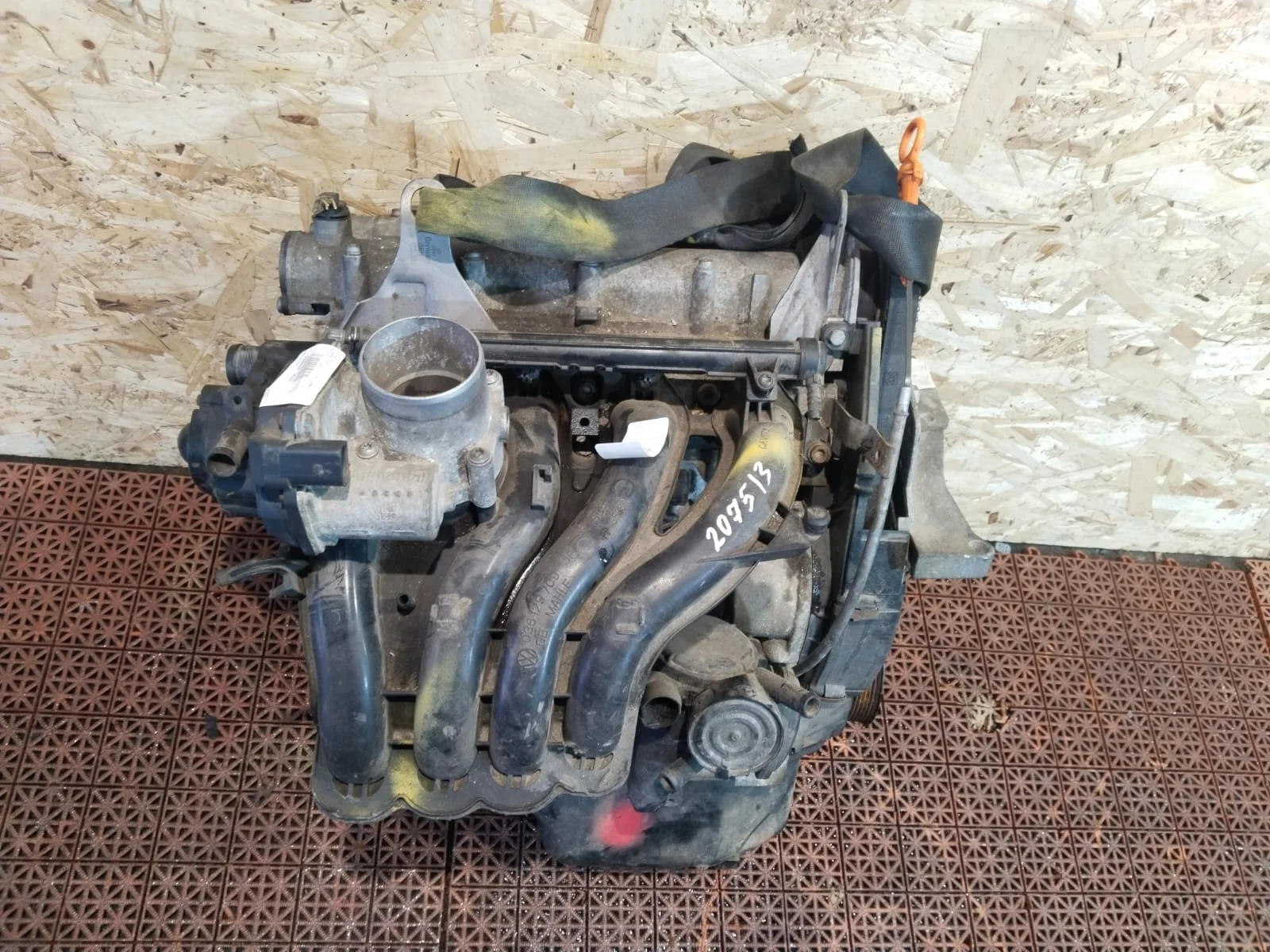 Коллектор впускной SKODA OCTAVIA 1Z, VOLKSWAGEN GOLF 5/5+/6, POLO CGGA 1,6 2010- б/у OCTAVIA 1Z(2004-2012);GOLF 5(2004-2009);JETTA 5(2005-2009);GOLF 5+(2005-2014)