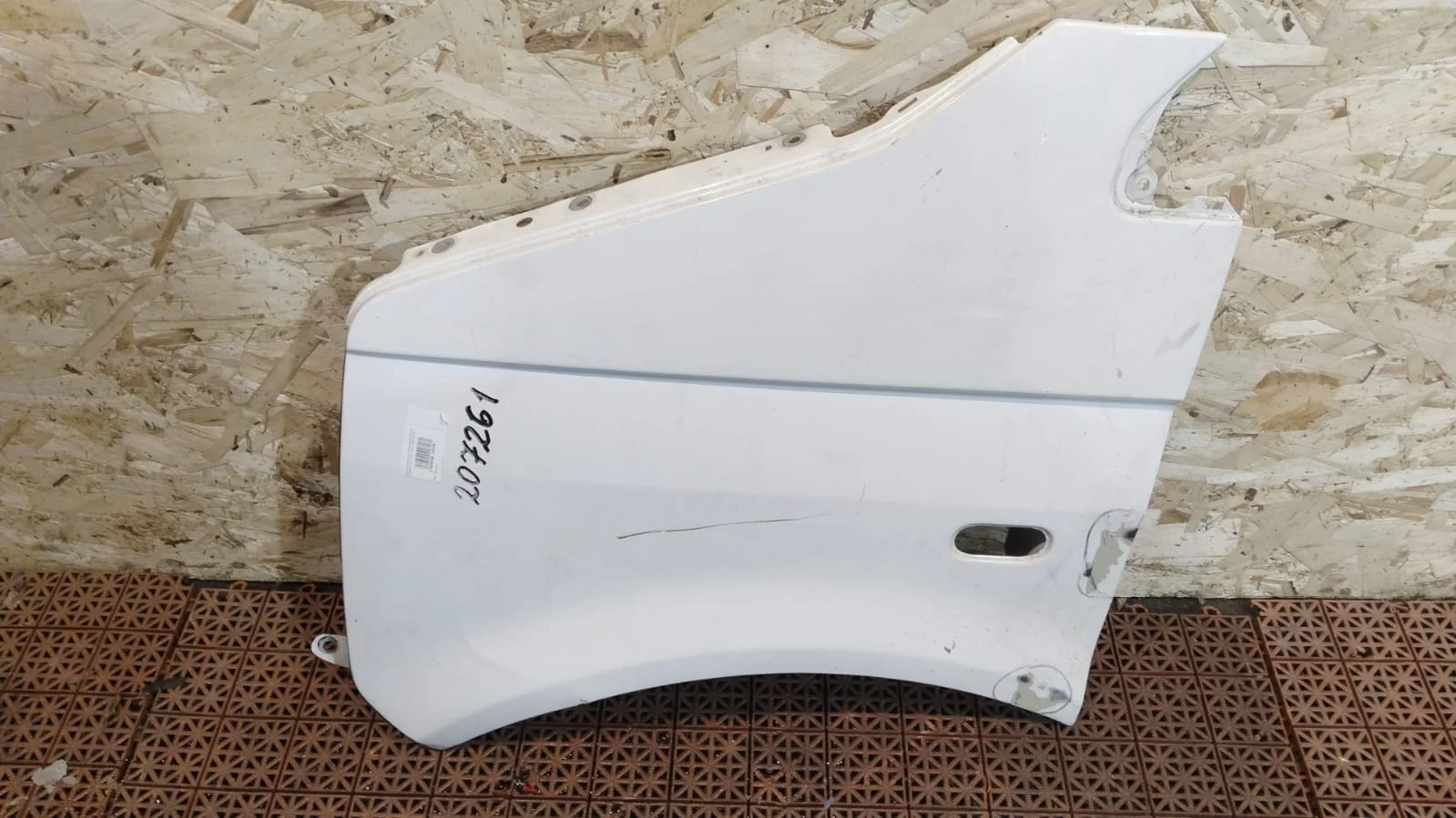Крыло VOLKSWAGEN TRANSPORTER T5 2003- переднее левое белое б/у TRANSPORTER T5(2003-2015)