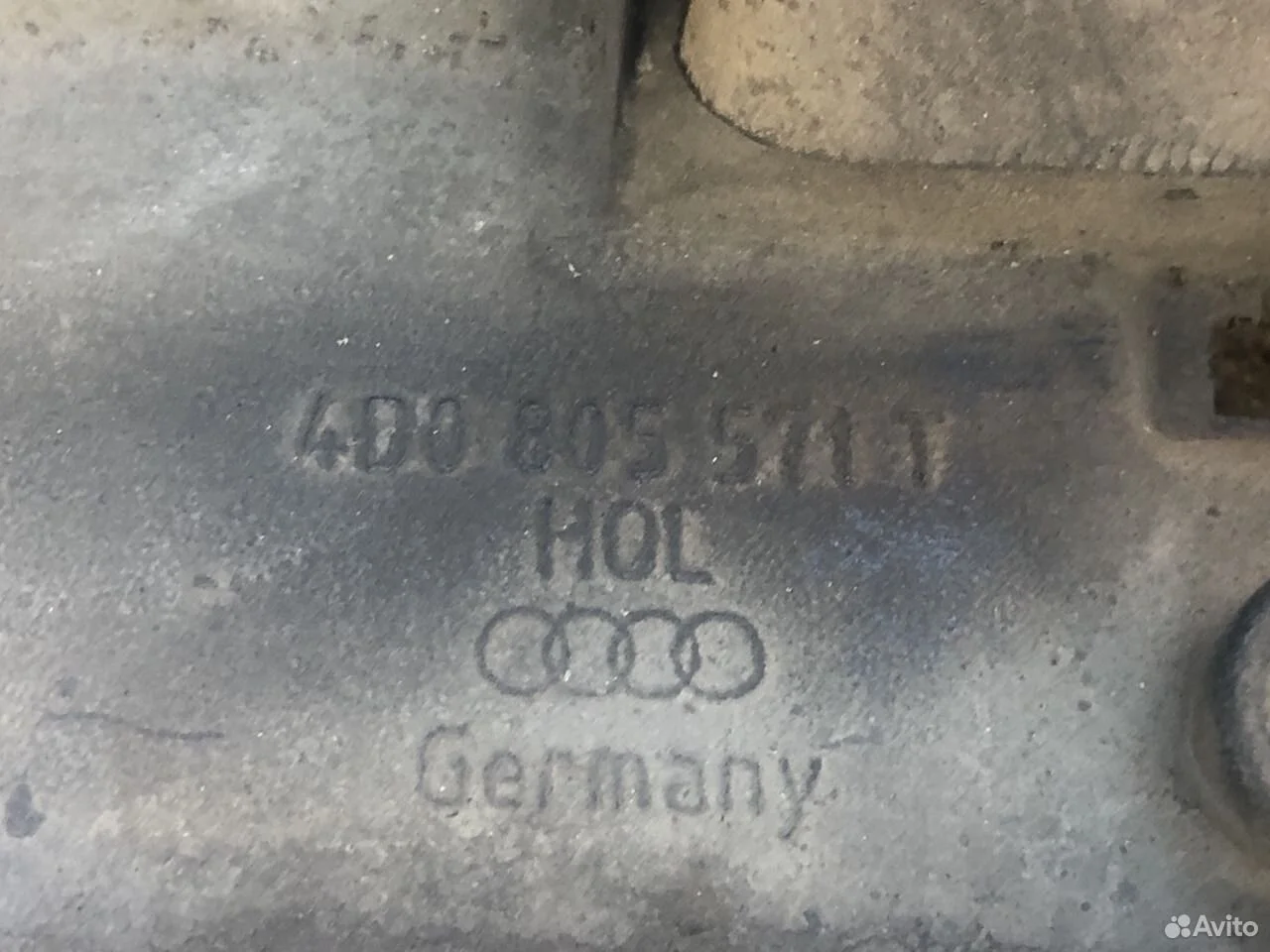 Панель радиатора audi a8 d2 3.3 tdi 4d0805571t