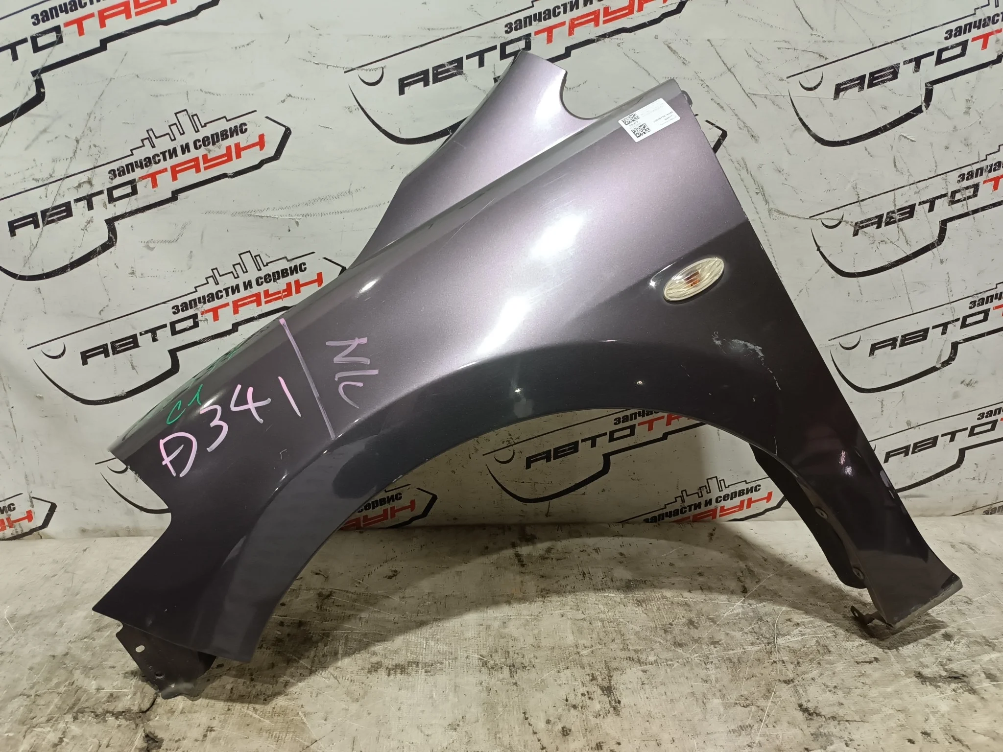 КРЫЛО NISSAN TIIDA TIIDA LATIO C11 JC11 NC11 SC11 SJC11 SNC11 63101ED030 ПЕРЕДНЕЕ ЛЕВОЕ темно-серый, L60 NA6777