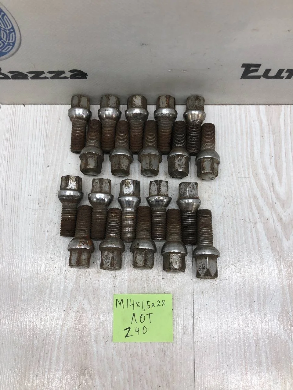 Хромированные колесные болты Mercedes W164