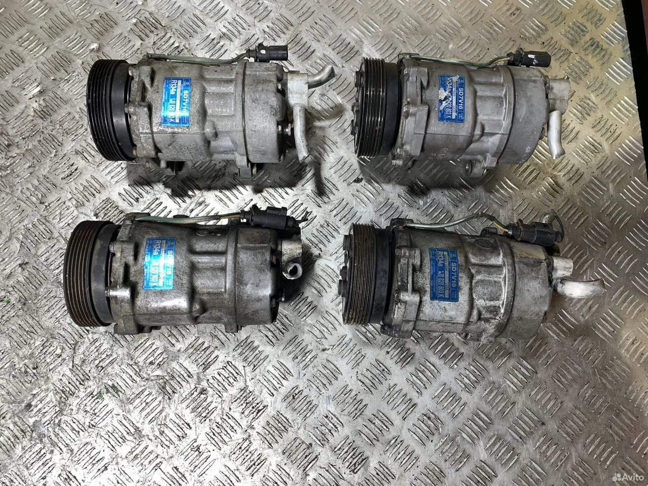 Компрессор кондиционера 1j0820803l vw golf 4