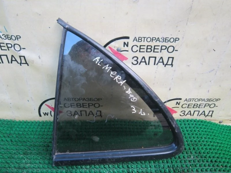 Форточка двери Nissan Almera 8225395F0A B10 QG16, задняя левая