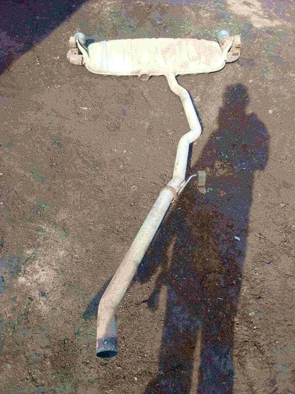 Глушитель Volkswagen Touareg 7L6253609M 7LA BKS