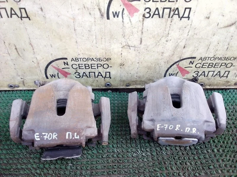 Суппорт BMW X5 34116776783 E70 N55B30, передний левый