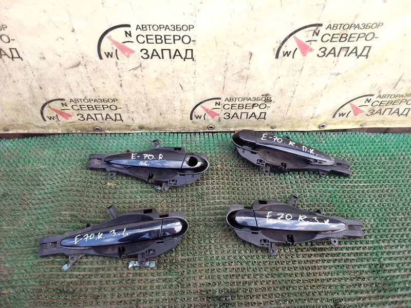 Ручка двери BMW X5 51217207561 E70 N62B48, задняя левая