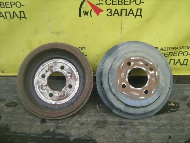 Барабан тормозной Kia Rio 584110U000 FB G4FG, задний