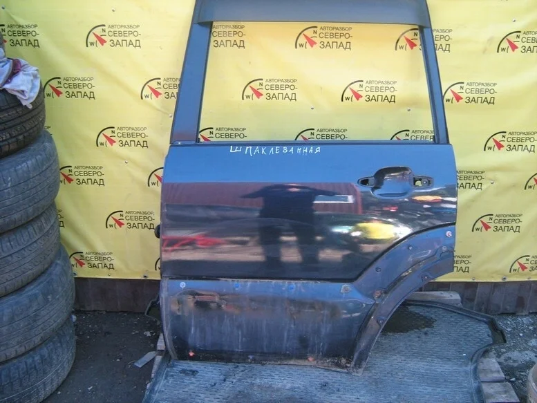 Дверь Toyota Land Cruiser Prado 6700460260 KDJ120 1KD, задняя левая