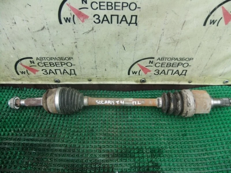 Привод Hyundai Solaris 2010 495001R100 RB G4FA, левый