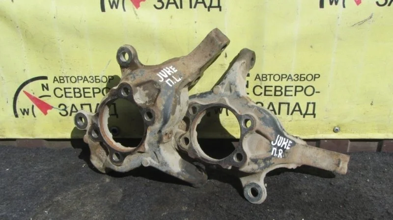 Кулак поворотный Nissan Juke 400151KK0A YF15 HR16DE, передний левый