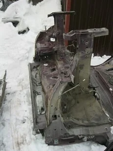 Лонжерон Hyundai Solaris 2010 646064L000 RB G4FC, передний правый