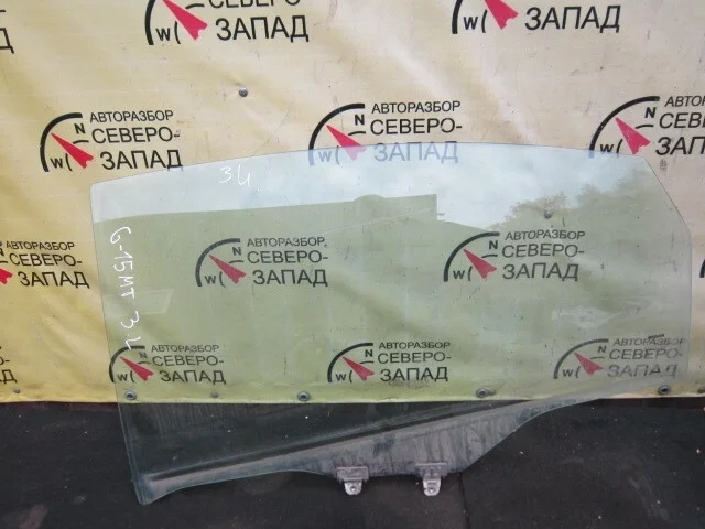 Стекло двери Nissan Almera 823014AA0A G15 K4MC697, заднее левое