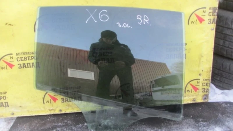 Стекло BMW X6 51337193740 E71 N54B30A, заднее правое