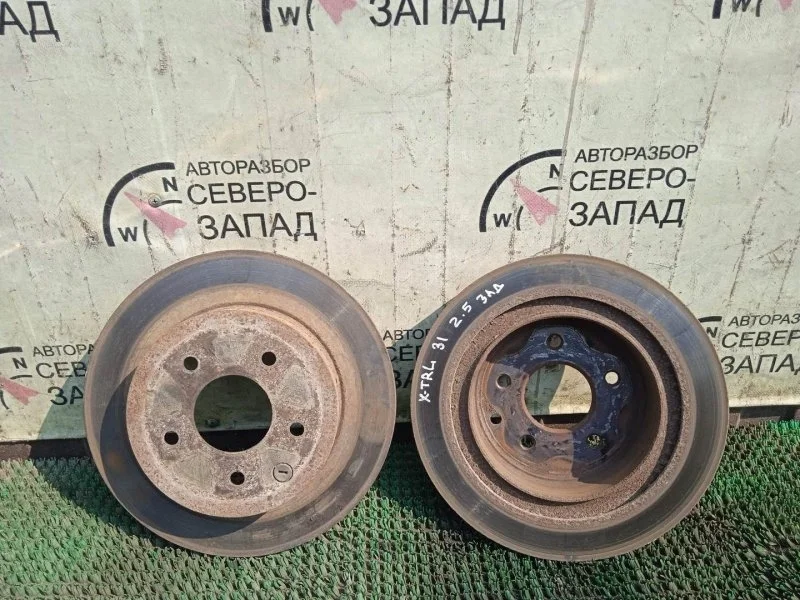 Диск тормозной Nissan X-Trail 432068H701 T31 QR25, задний
