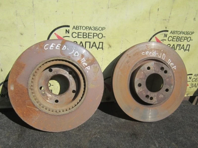 Диск тормозной Kia Ceed 517122L500 JD G4FG, передний