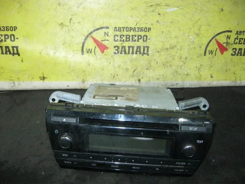 Магнитофон Toyota Corolla 2012 8612002F70 ZRE181 1ZR