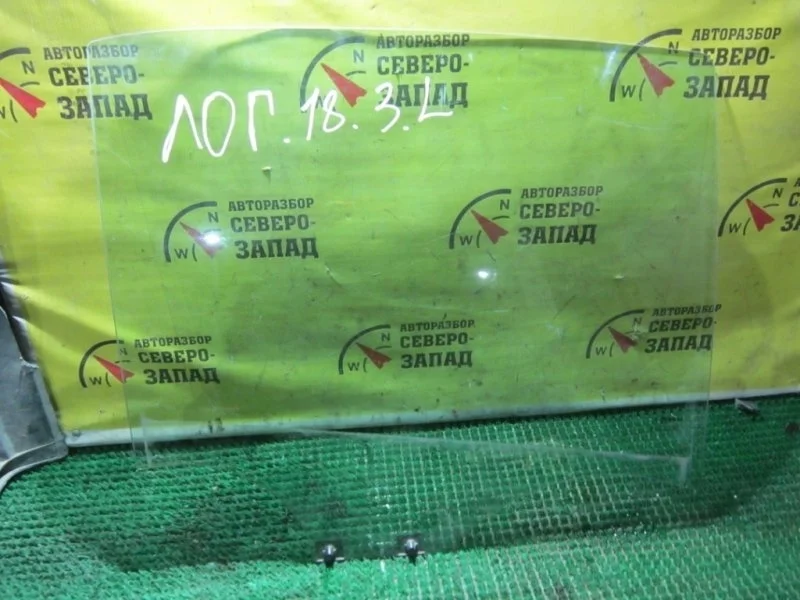 Стекло двери Renault Logan 823019594R L8 K7M, заднее левое