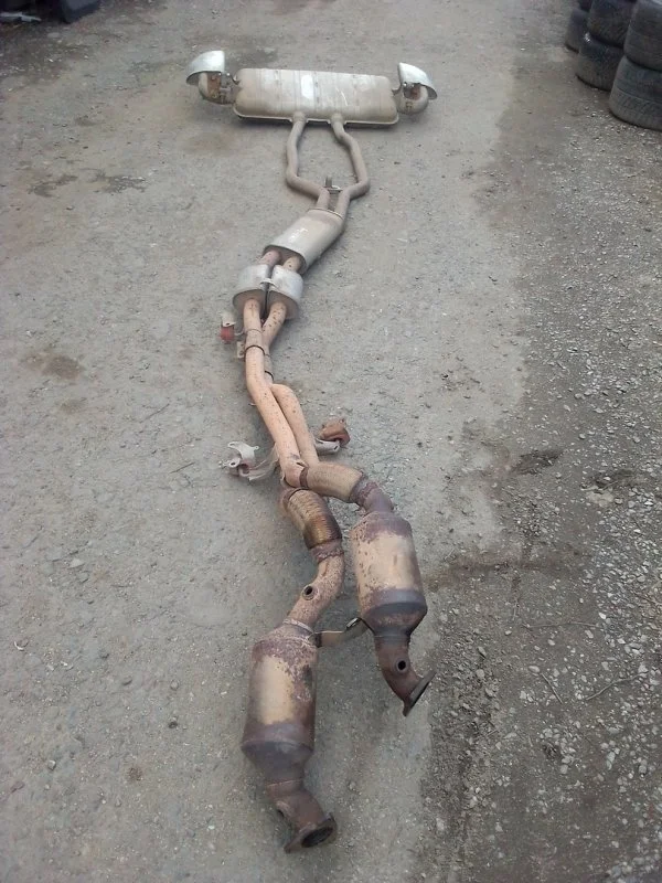 Глушитель Volkswagen Touareg 7P6253609 7P5 CMTA