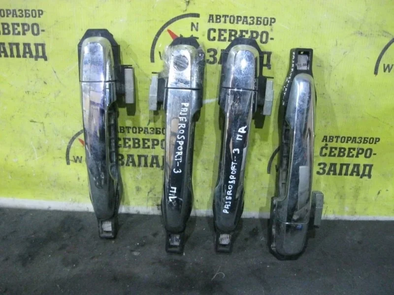 Ручка двери Mitsubishi Pajero Sport 5716A032 KH 4D56U, передняя правая