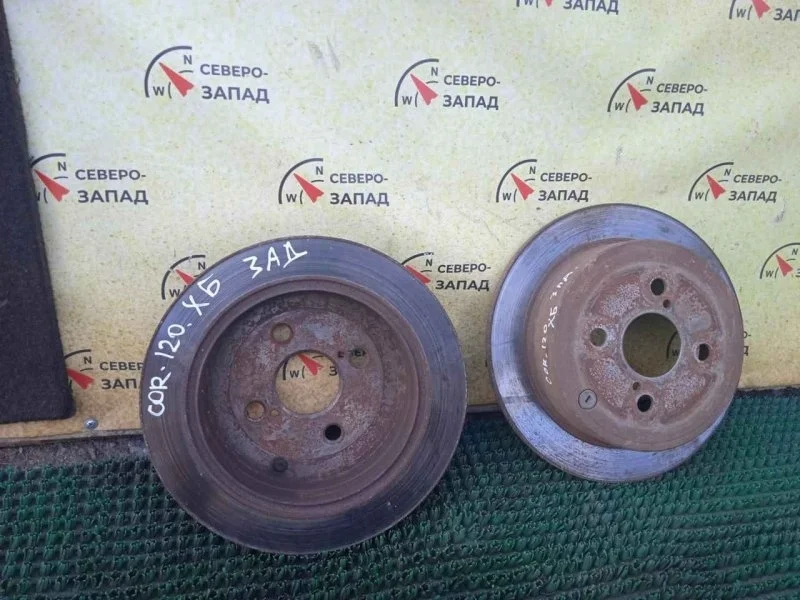 Диск тормозной Toyota Corolla 4243102070 120, задний
