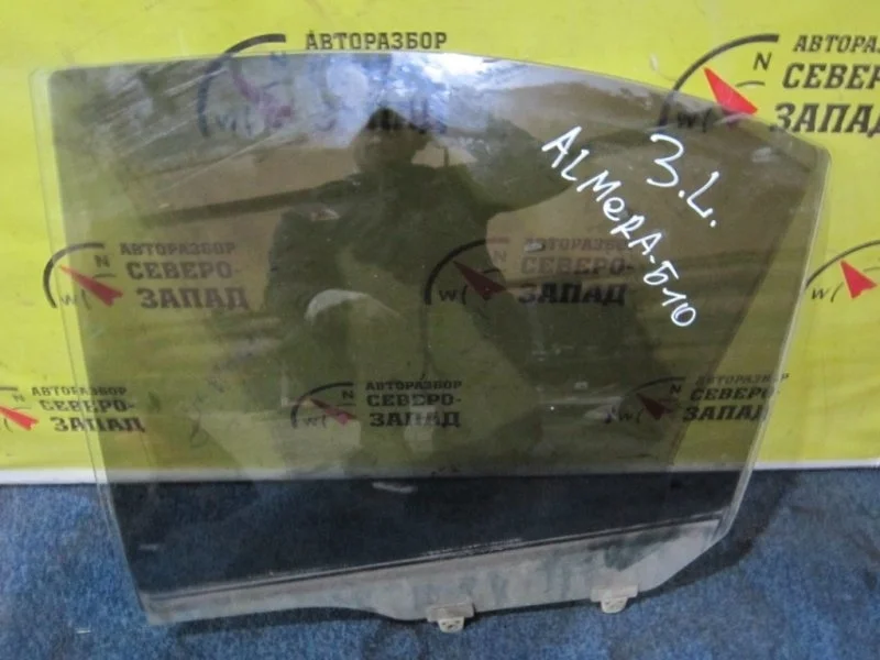 Стекло Nissan Almera 8230195F0A B10 QG16, заднее левое