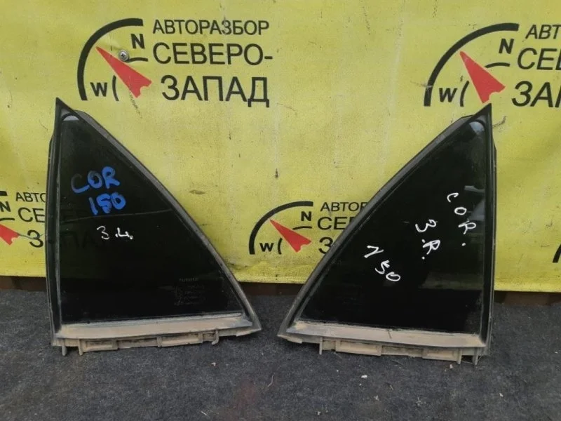 Форточка двери Toyota Corolla 6818912330 ZRE150, задняя левая