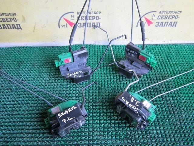 Замок двери Hyundai Solaris 813204L040 RB G4FC, передний правый