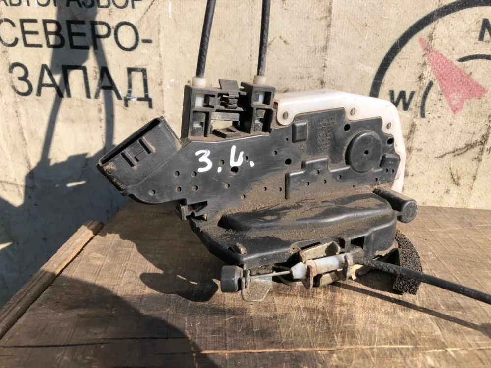 Замок двери Nissan Teana 2011 82501JN20A J32 VQ35DE, задний левый