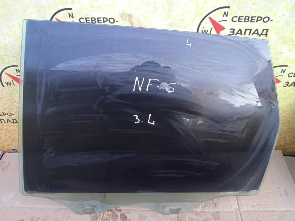 Стекло двери Volkswagen Touareg 2011 7P0845025A NF CMTA, заднее левое