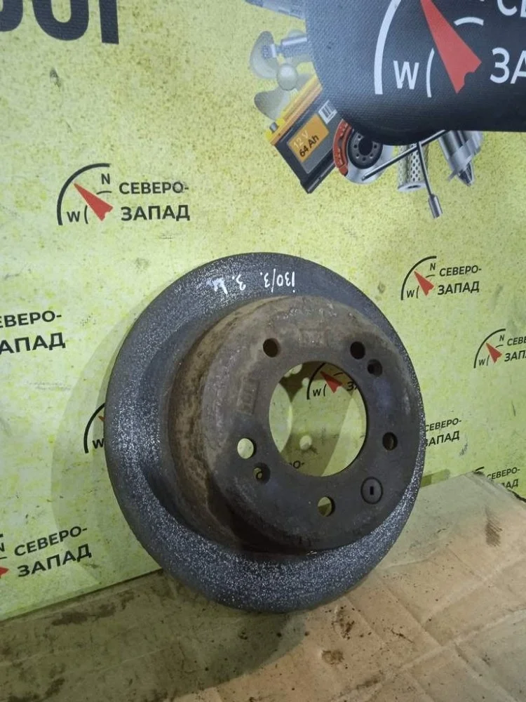 Диск тормозной Hyundai I30 2010 584111H100 FD G4FC, задний