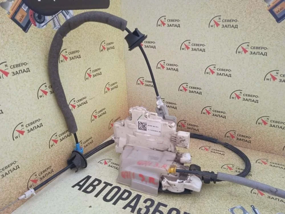 Замок двери Audi Q7 2017 4M0839016L 4M CVMD, задний правый