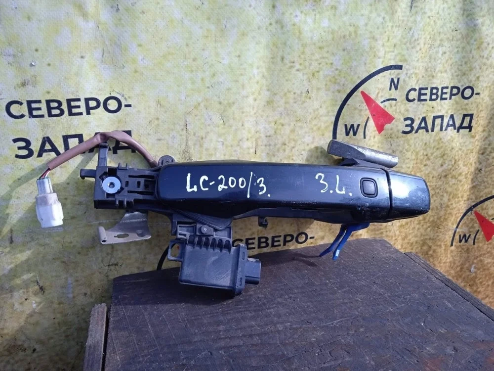 Ручка двери Toyota Land Cruiser 2011 6921060100C0 VDJ200 1VDFTV, задняя левая