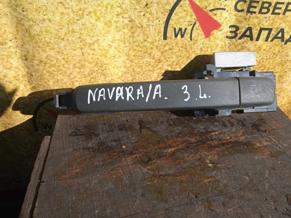 Ручка двери Nissan Navara 2010 80640EB100 D40M YD25DDTI, задняя левая