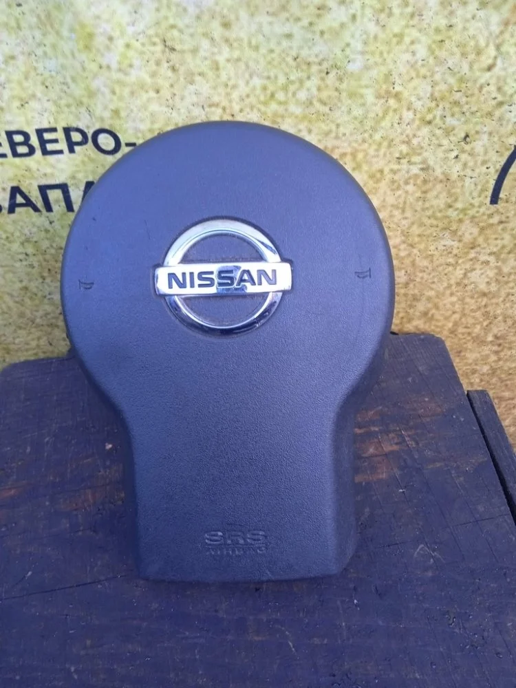 Подушка безопасности в руль Nissan Navara 2010 98510EB302 D40M YD25DDTI
