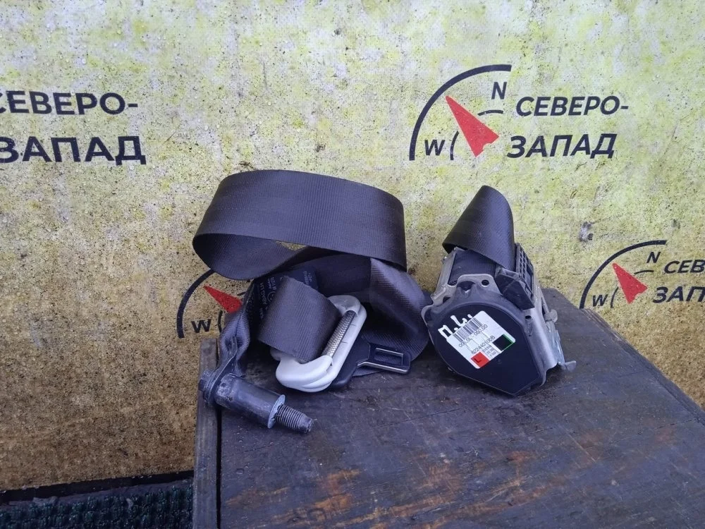 Ремень безопасности Nissan Almera 2016 868454AA0C G15 K4M496, левый