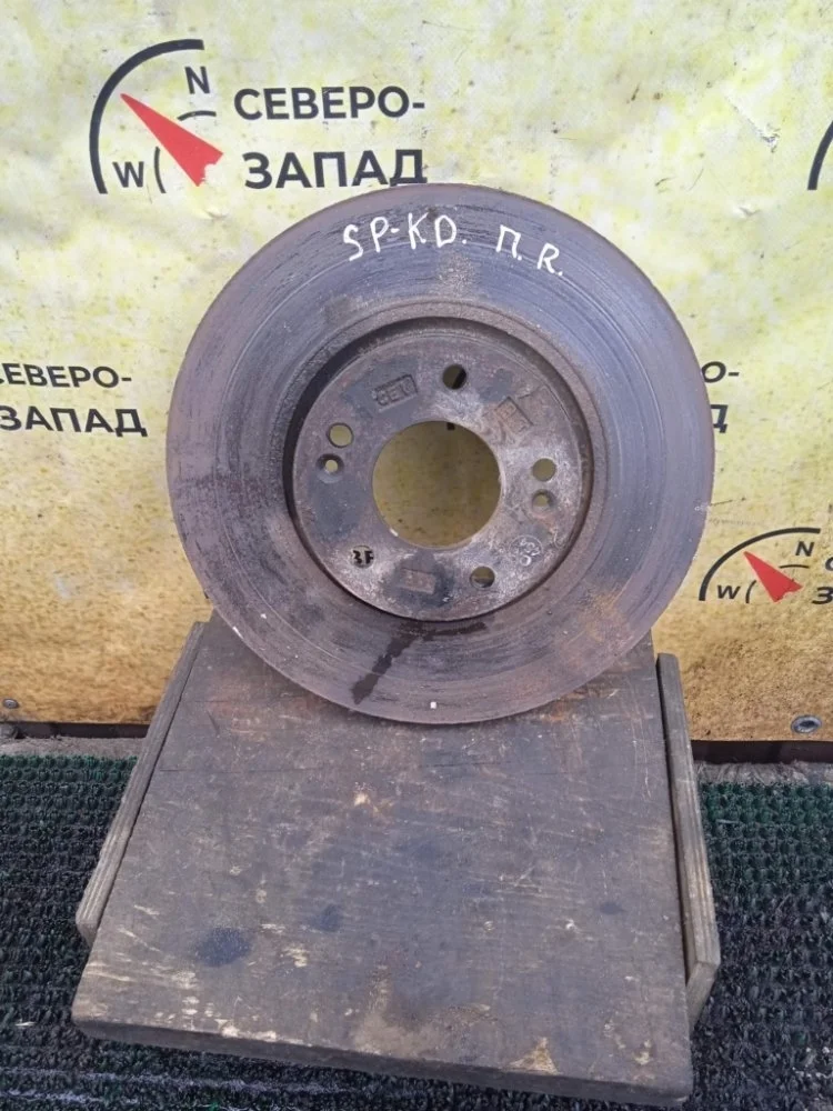 Диск тормозной Kia Sportage 2012 517122Y000 SL G4KD, передний