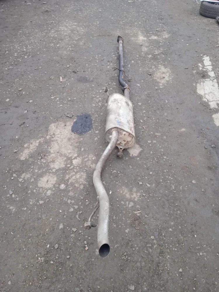 Глушитель Mitsubishi L200 2011 1571A521 KB4T 4D56-6-DFL