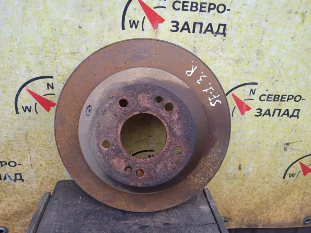 Диск тормозной Hyundai Santa Fe 2012 584112P000 DM D4HB, задний