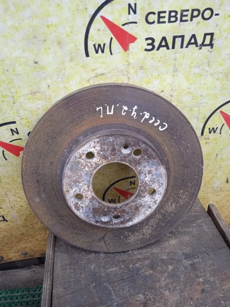 Диск тормозной Kia Ceed 2008 517121H000 ED G4FC, передний