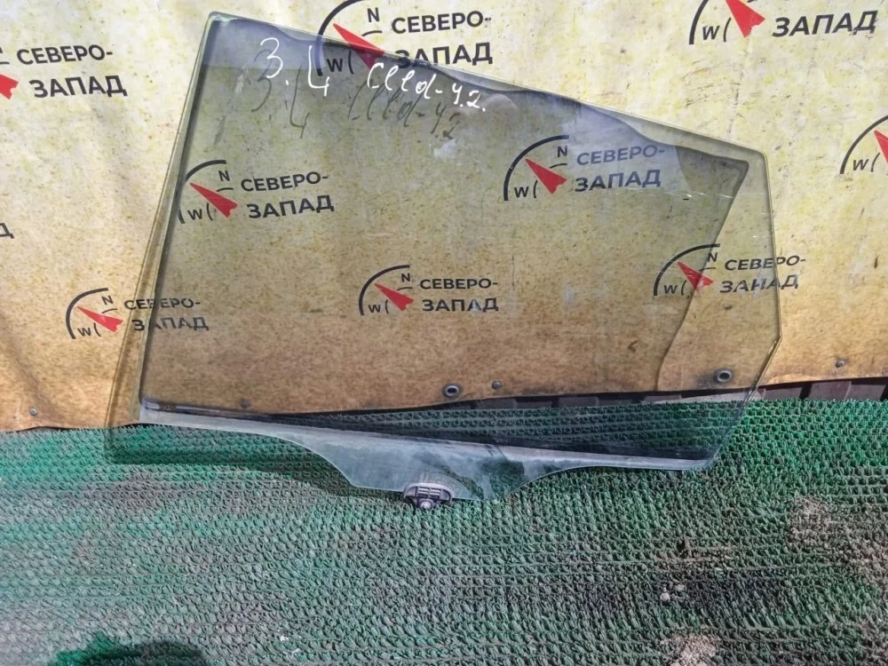 Стекло двери Kia Ceed 2008 834111H500 ED G4FC, заднее левое