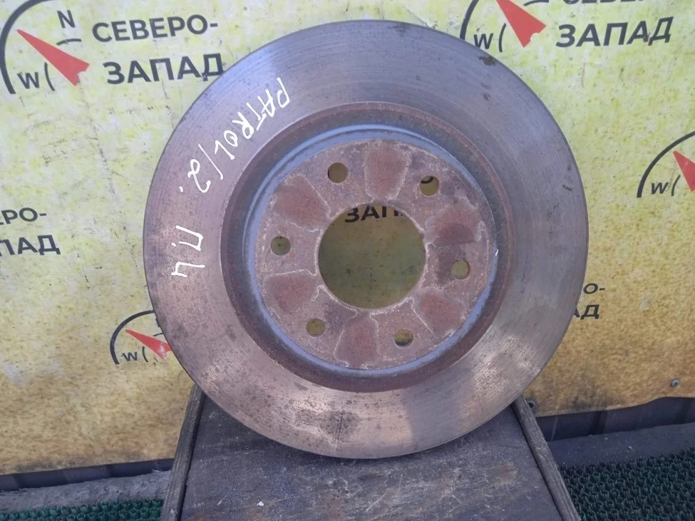 Диск тормозной Nissan Patrol 2012 402061LB1A Y62 VK56VD, передний