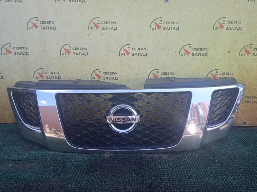 Решетка радиатора Nissan Patrol 2012 623101LL2B Y62 VK56VD